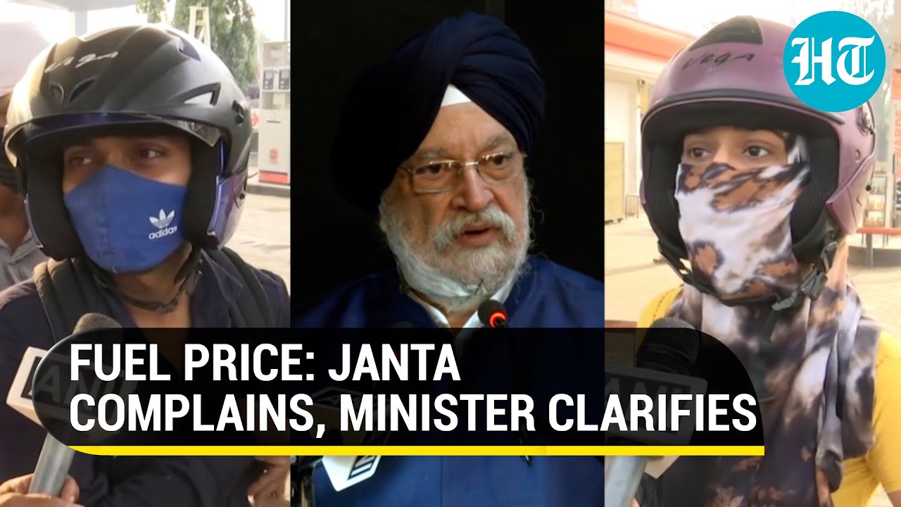 Petrol, diesel price hike: Why Union minister said he won't comment, as commuters complain