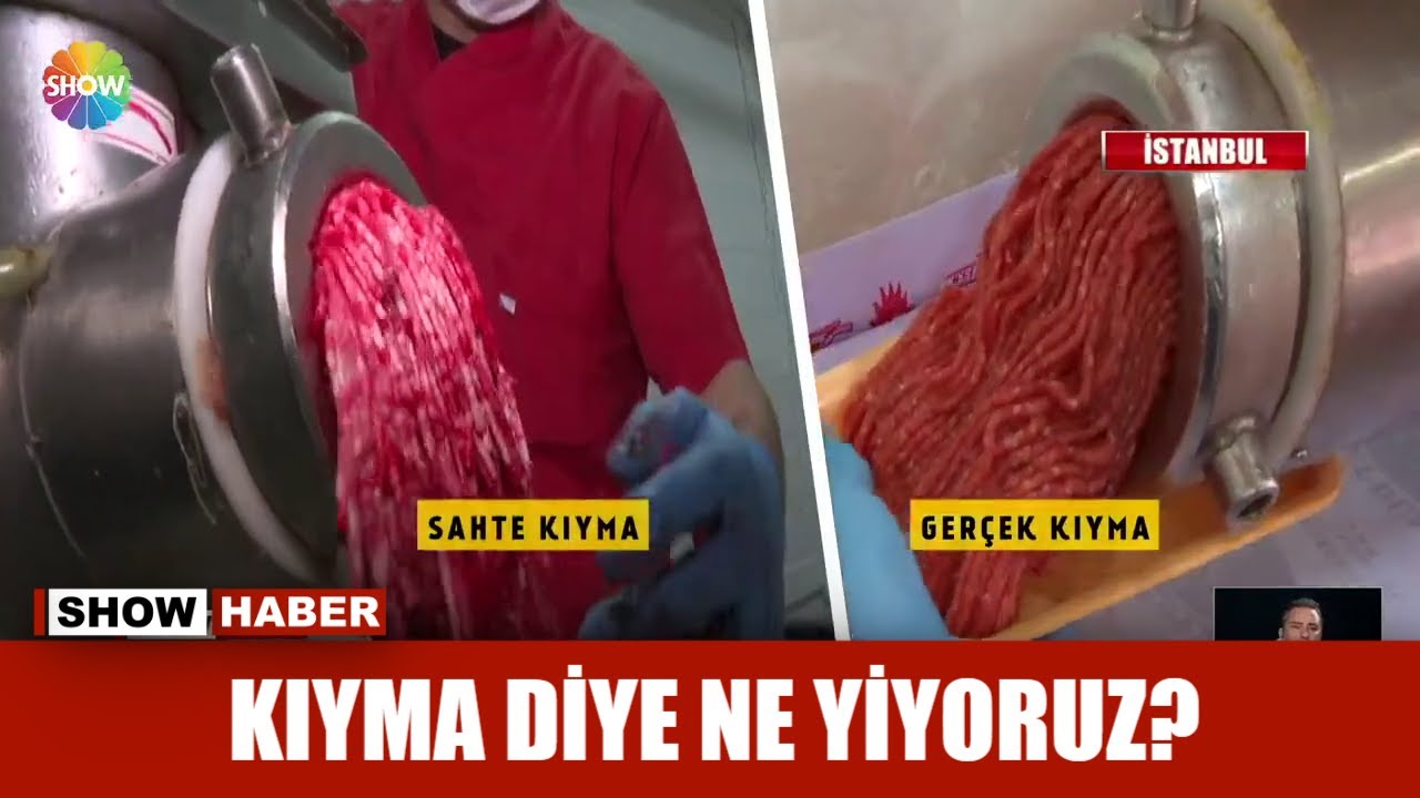 Kıyma diye ne yiyoruz?