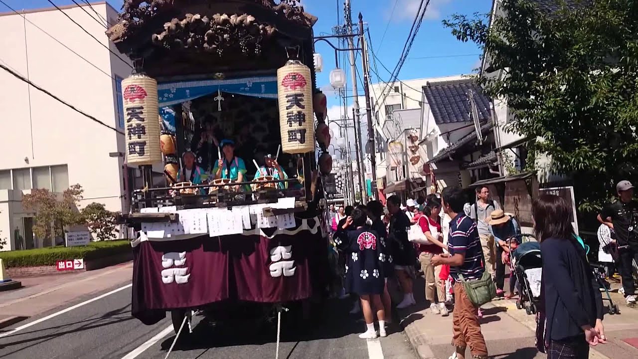 白河提灯祭り お囃子 天神町 @ 本町 2014