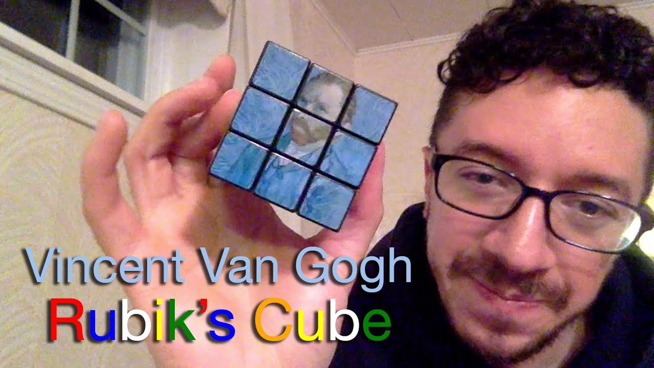Vincent Van Gogh Rubik's Cube - Rubik's Cube Nerd Discovery!