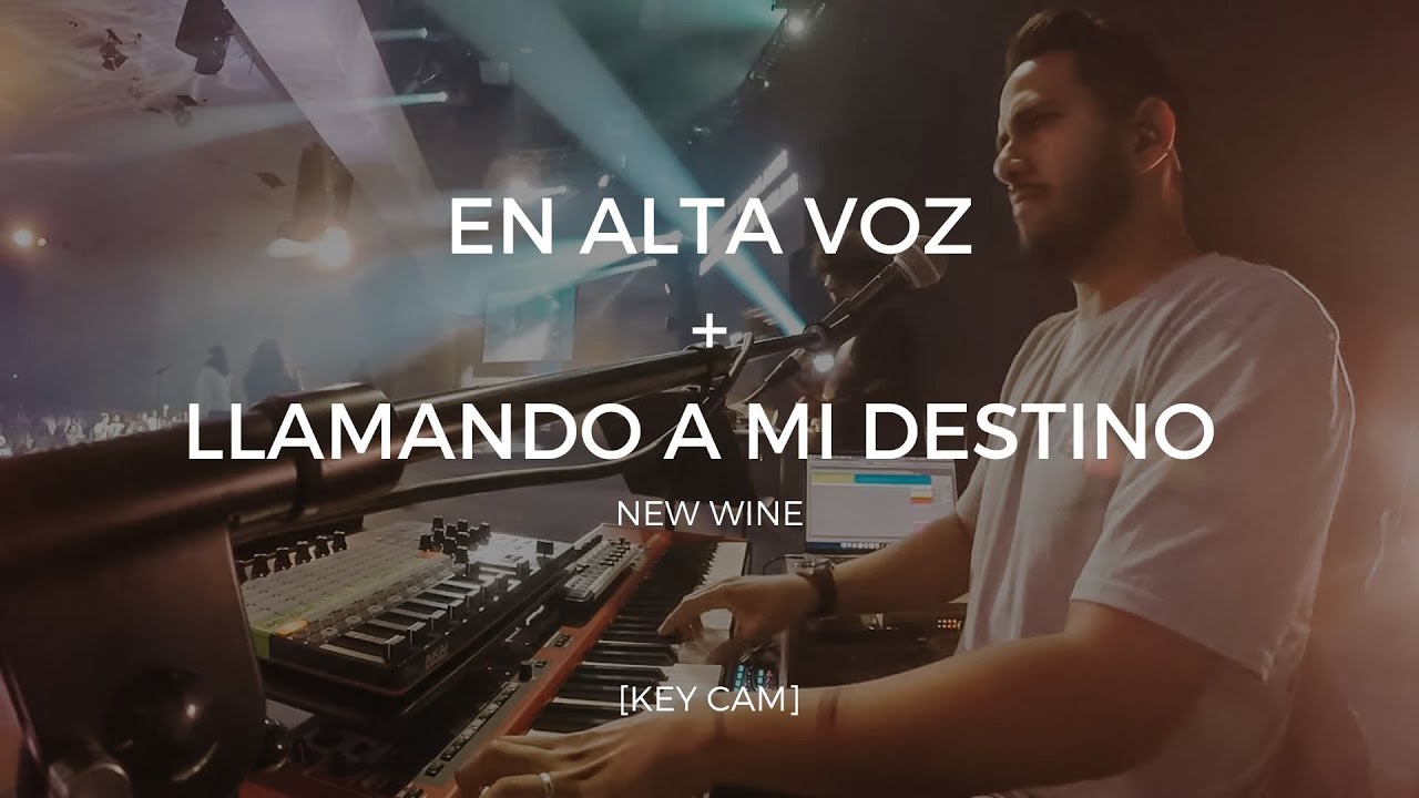 En Alta Voz + Llamando a mi Destino (New Wine) | Manny Vargas [KEY CAM]