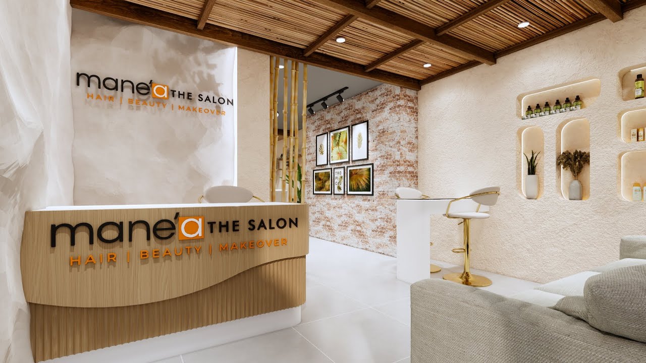 Interiors for Mane'a salon at Belagavi | PERSPECTIVE STUDIOS PRS