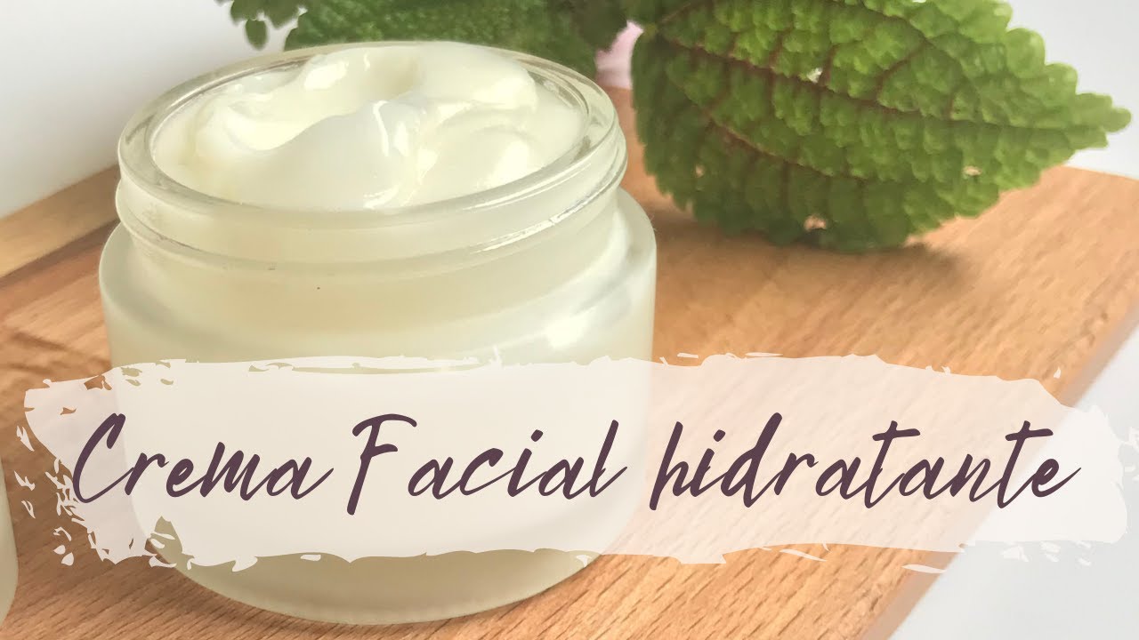 Cómo HACER una CREMA FACIAL NATURAL HIDRATANTE💧| PIEL GRASA | COSMÉTICA NATURAL 🌿