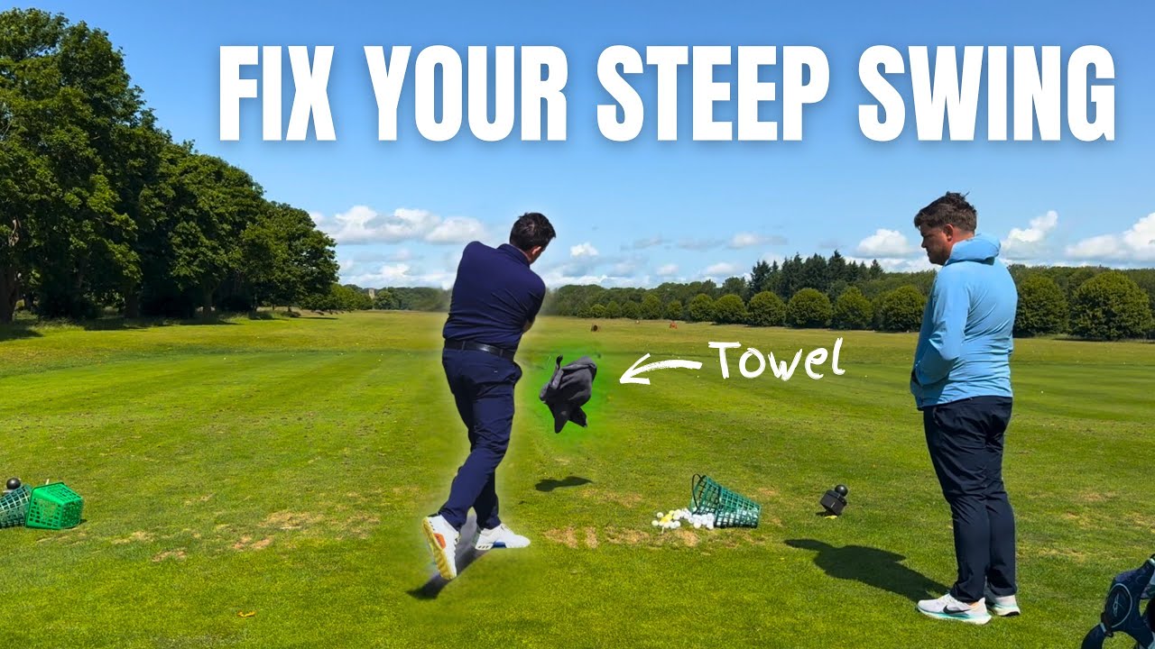 Fix Your Steep Swing With This Unique Towel Drill