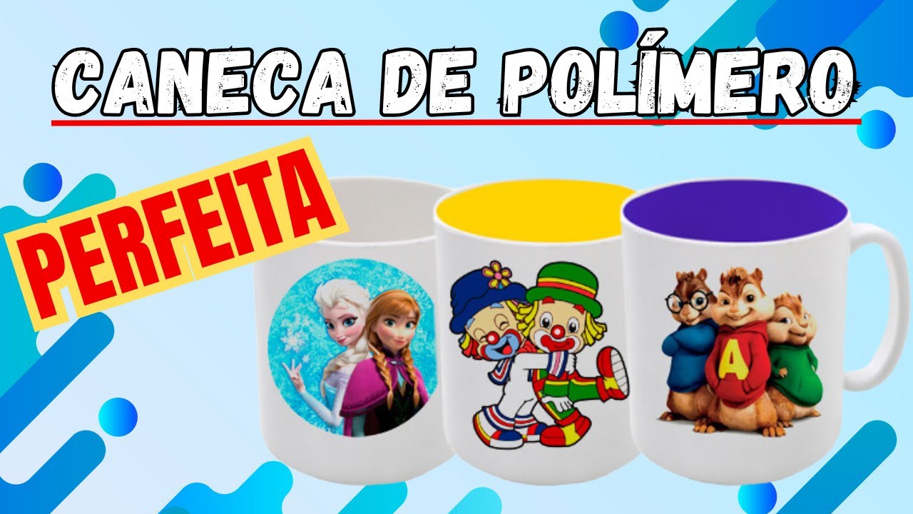 CANECA POLÍMERO SUBLIMAÇÃO! MODO CERTO DE SE FAZER.