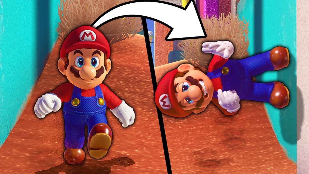 Mario odyssey pero CAMBIA LA GRAVEDAD cada 30 segundos!
