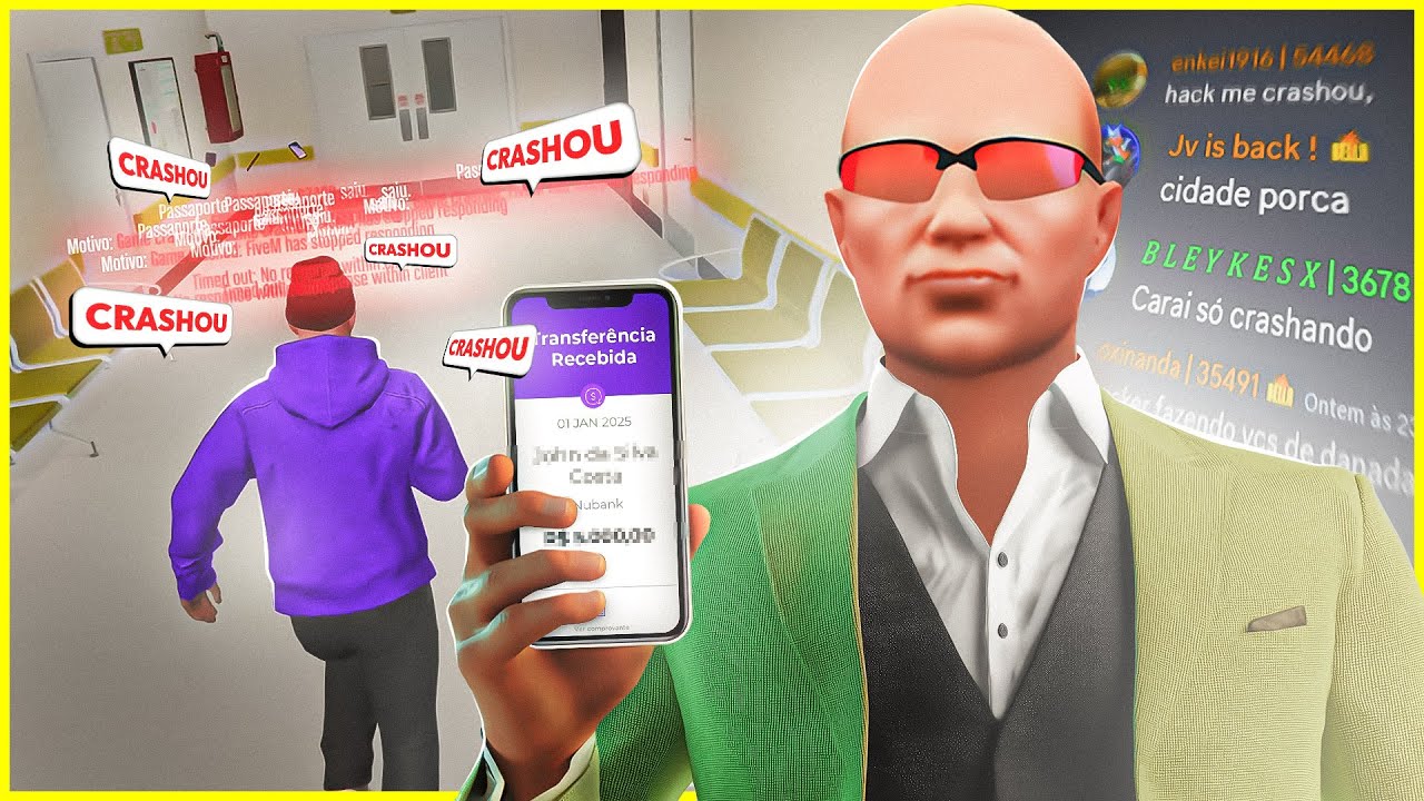 SERVIDOR SE ARREPENDEU de TER PROVOCADO NO GTA RP (HAWK PROFESSOR)