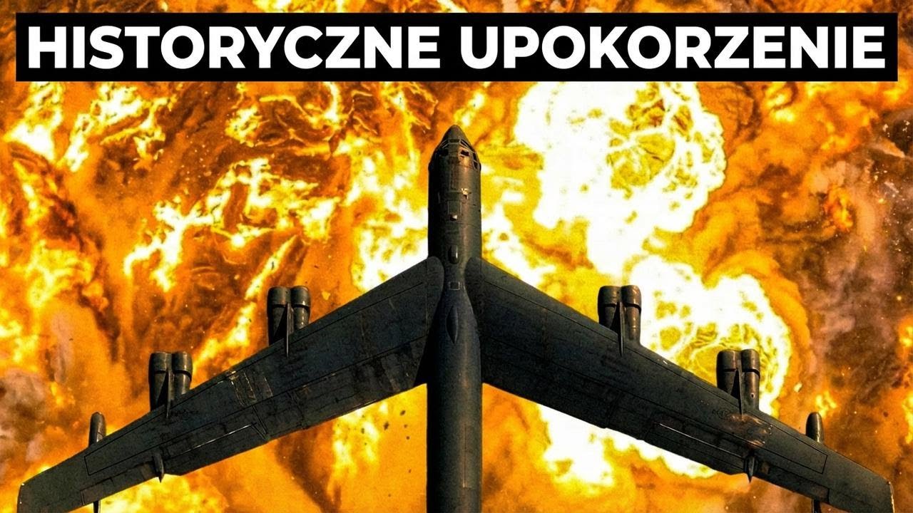 Amerykański B-52 zrobił coś niewiarygodnego... Iran całkowicie zmieciony!