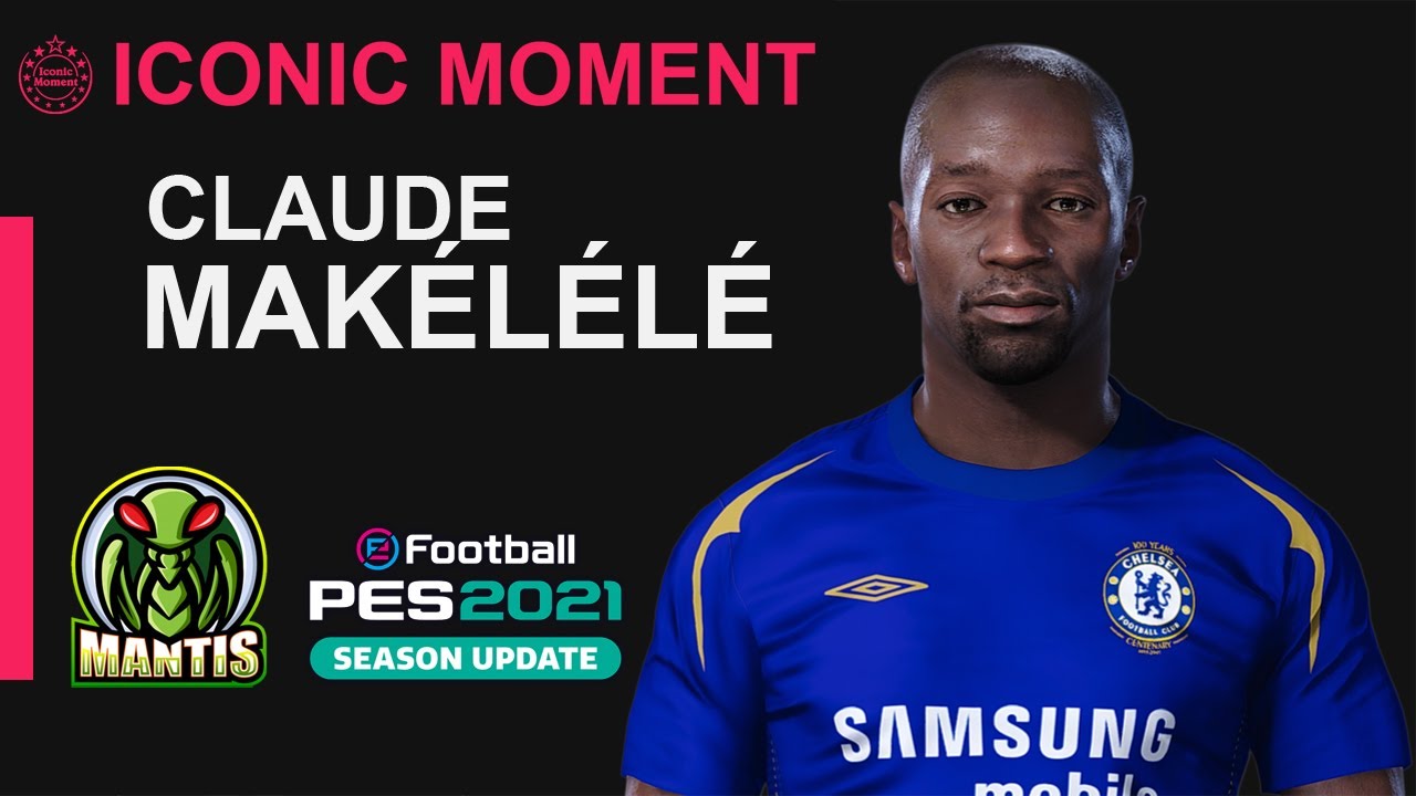 Claude Makélélé eFootball face Iconic Moment By DNAI for PES 2021 PC [ONLY PC/SOLO PC]