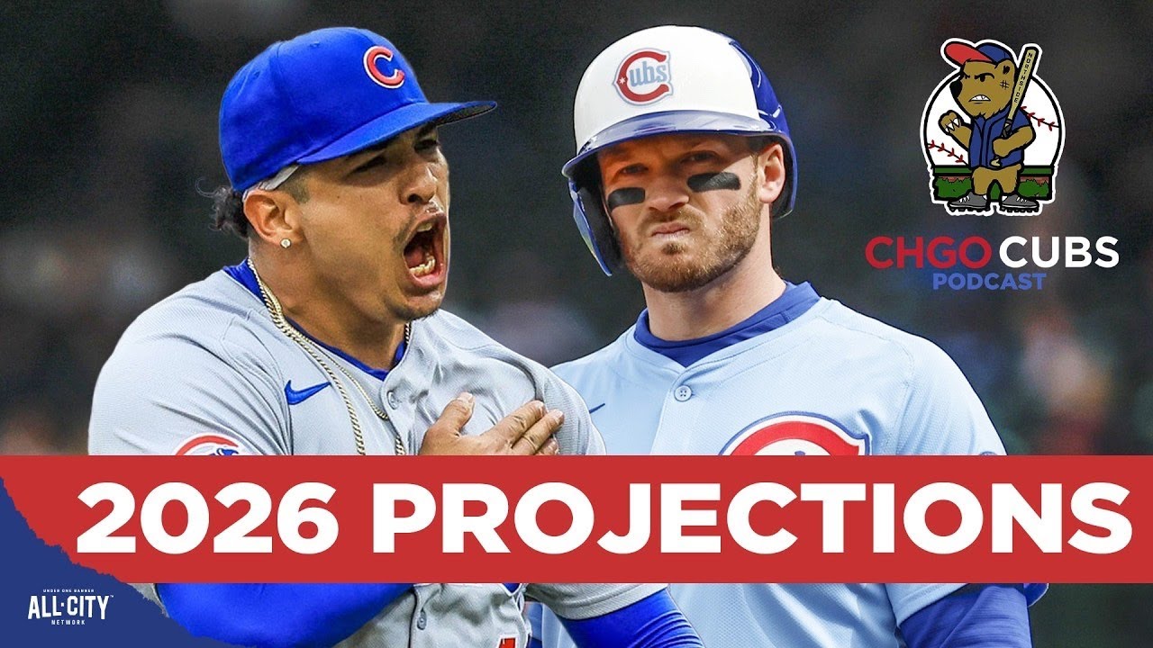 2026 Chicago Cubs PROJECTIONS! How Do They Stack Up Against the Rest of MLB? | CHGO Cubs Podcast