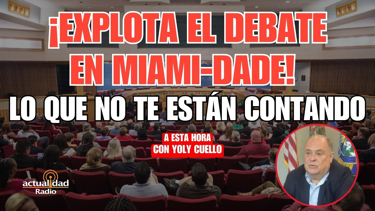 Miami-Dade al rojo vivo: crecimiento, tráfico y poder en disputa | A Esta Hora con Yoly Cuello