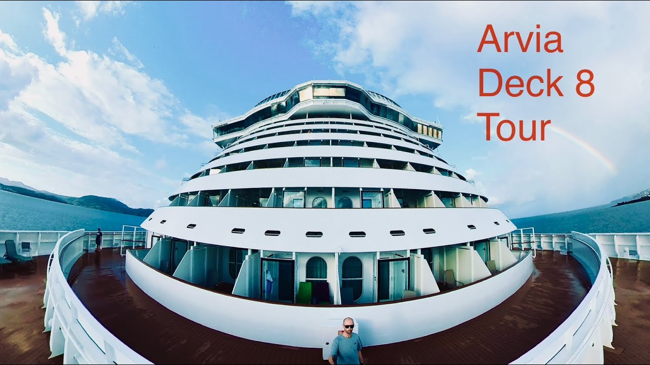 P&O Arvia full deck 8 Tour.   #pocruises #arvia #helloarvia #deck #tour #cruise #cruiseship #travel