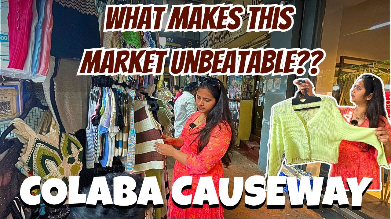 What Makes Colaba Causeway Shopping UNBEATABLE? Best Street Shopping in Mumbai | Mumbaichi Muskan