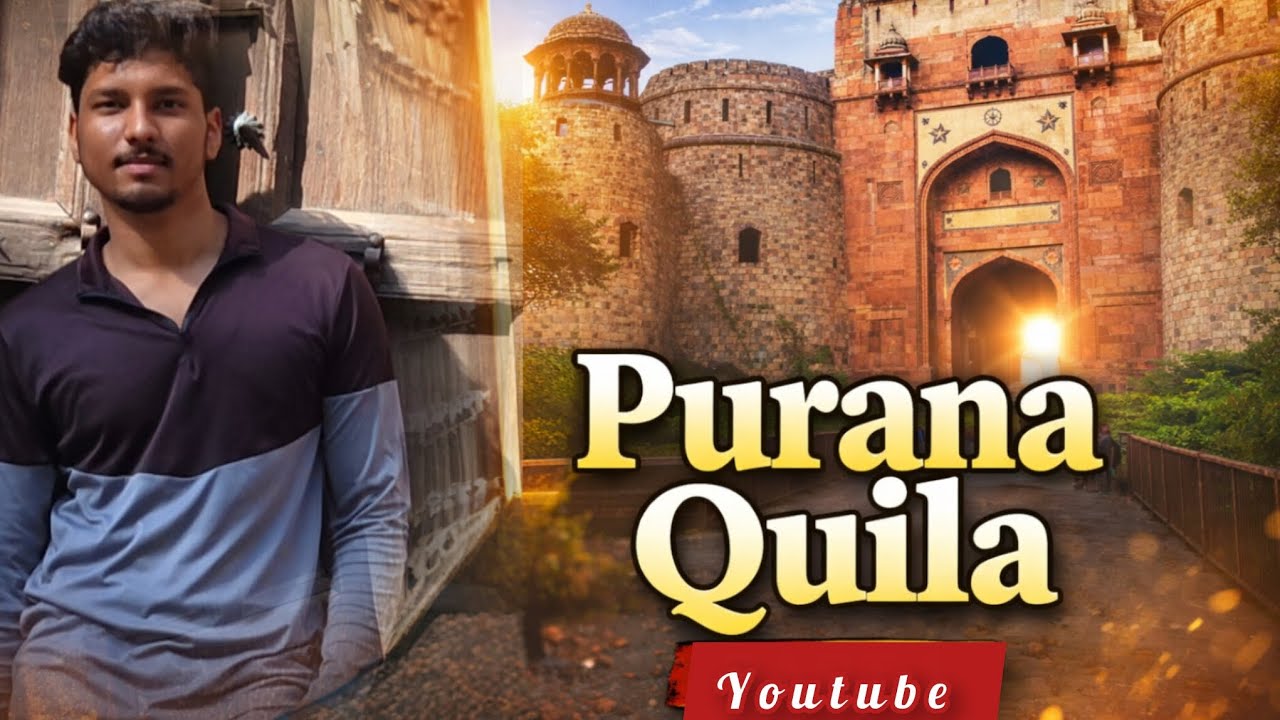 Purana Qila Delhi Vlog 🏰 | Hidden History of Old Fort Delhi 😲🔥 | @HARSHKEVLOGS011