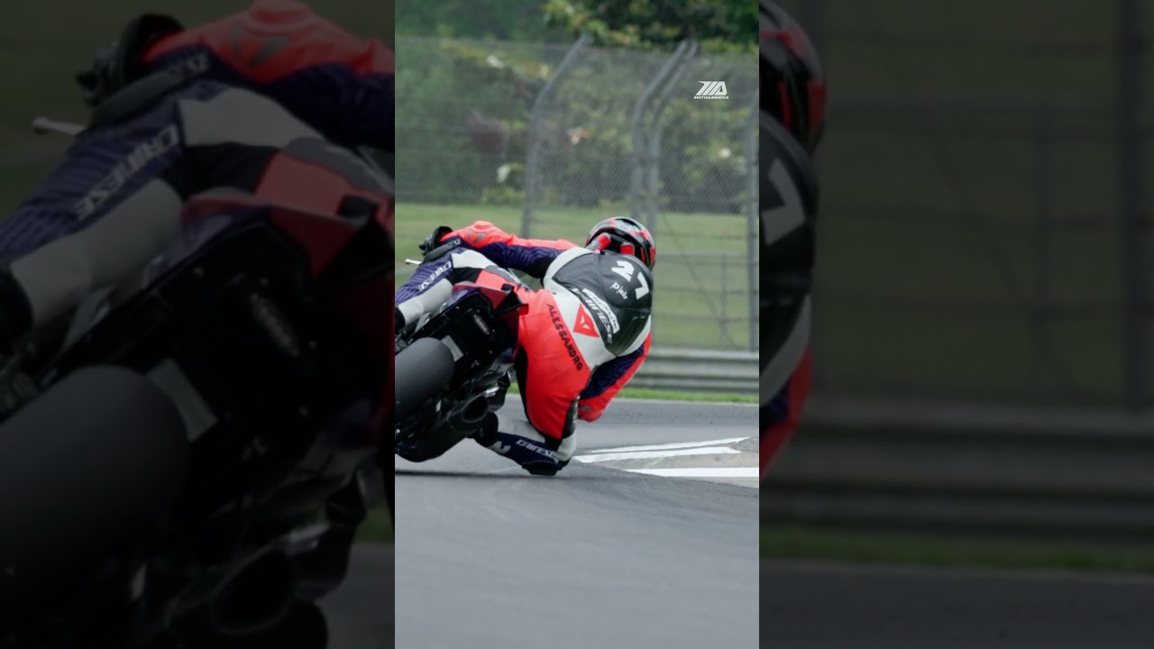 Aprilia RS 660 #motorcycle #champion Alessandro Di Mario aboard his Aprilia at Barber