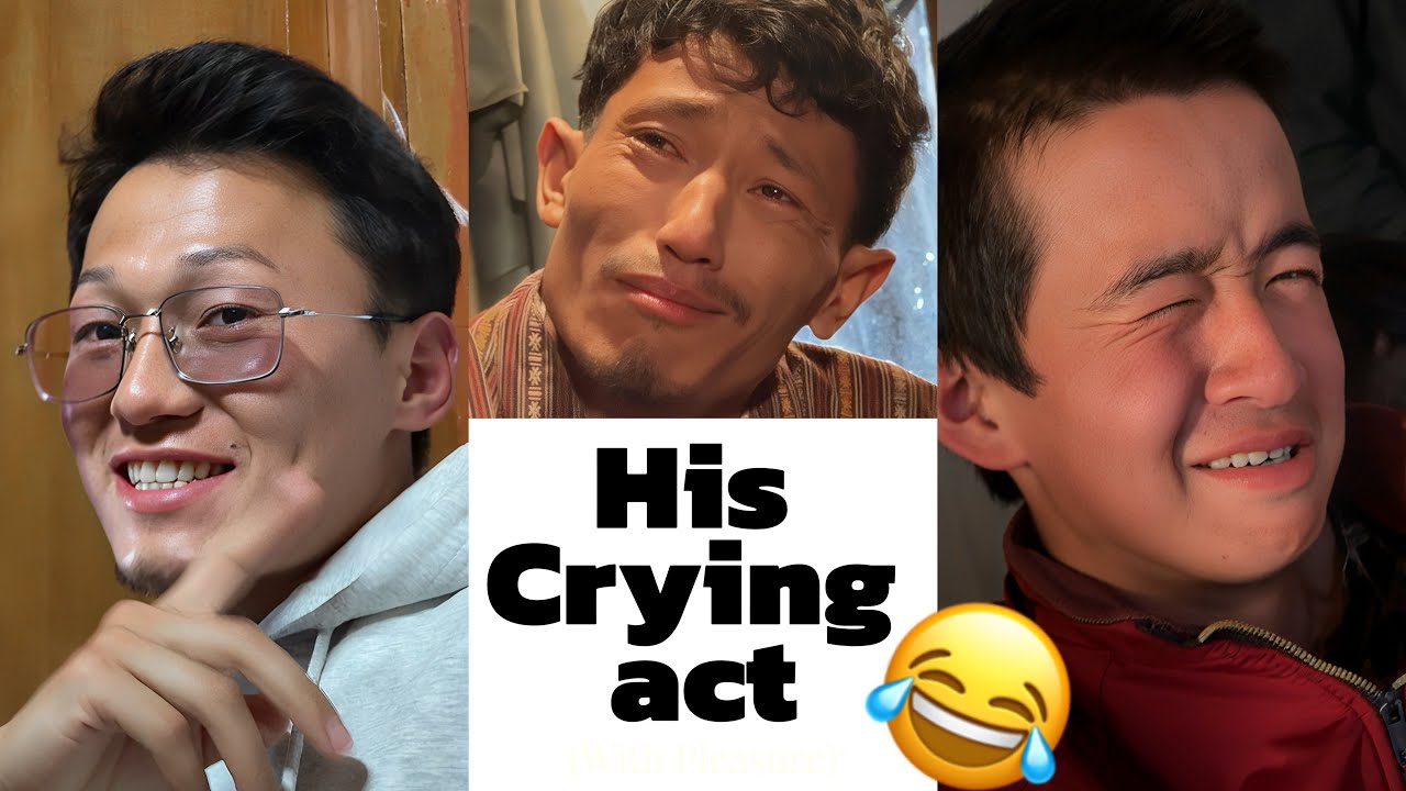 PHUNTSHOK’s Funny Vlog - Bhutanese Dreamers Crying Acting 😂 #phuntshok @BhutaneseDreamer 