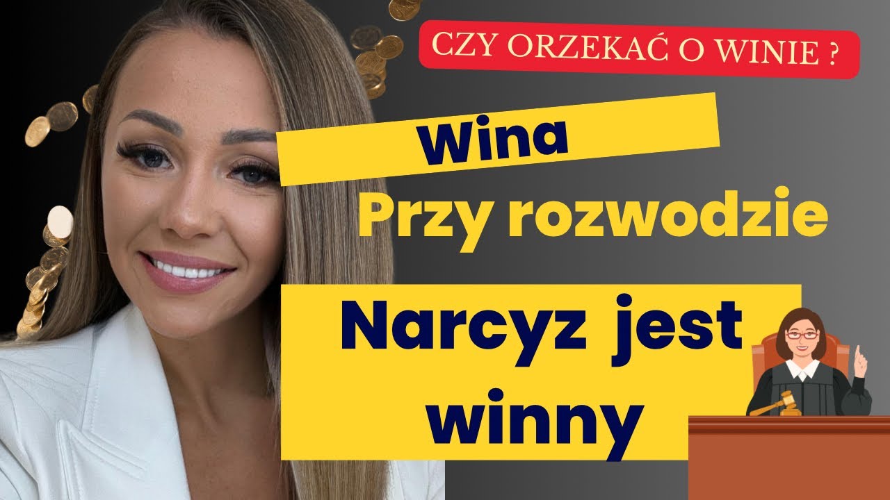 NARCYZ WINNY ! Czy orzekać o winie narcyza czy nie przy rozwodzie ? ⚠️