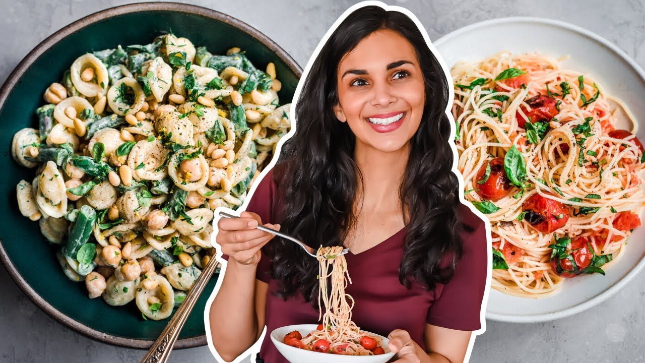 VEGAN PASTA FOR SUMMER | pasta three ways