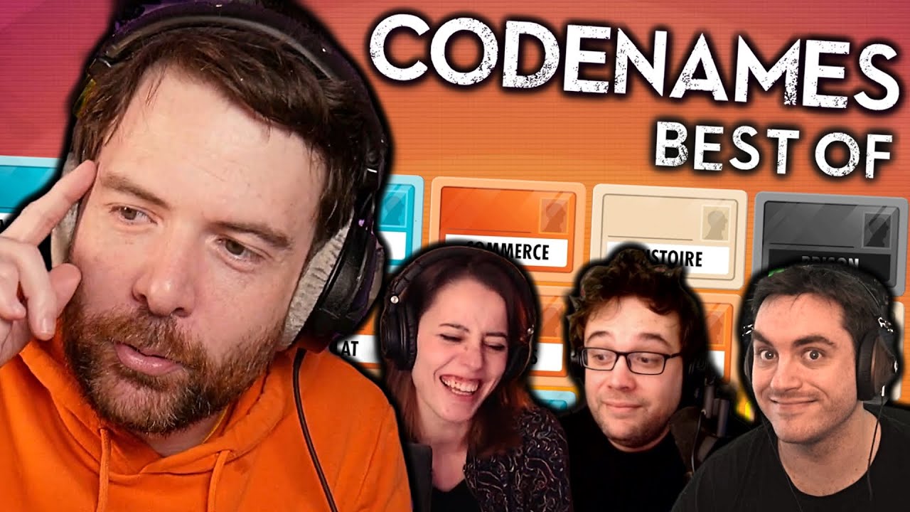 CODENAMES ft. Zerator, Antoine Daniel et AngleDroit ! (Best-of du Lundi #79)