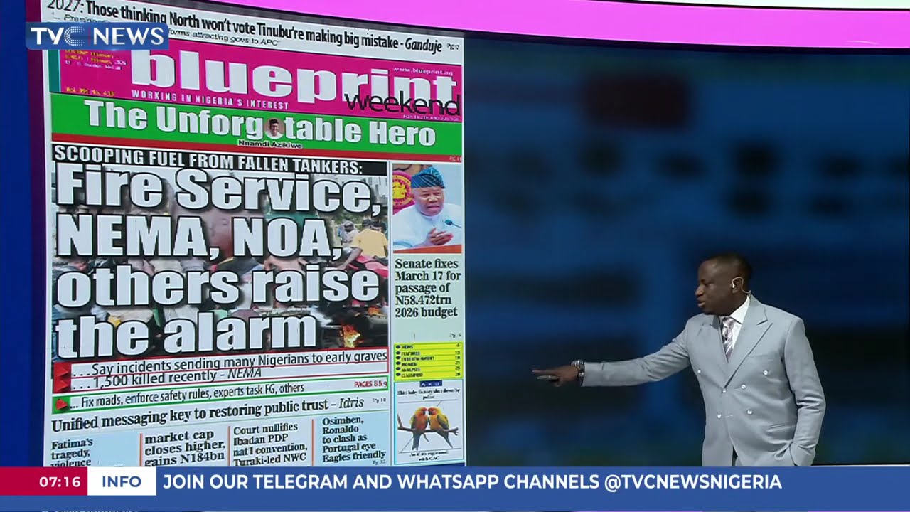 TVC Newspaper Review: Security Forces Probe Use Of Drones By Terrorists