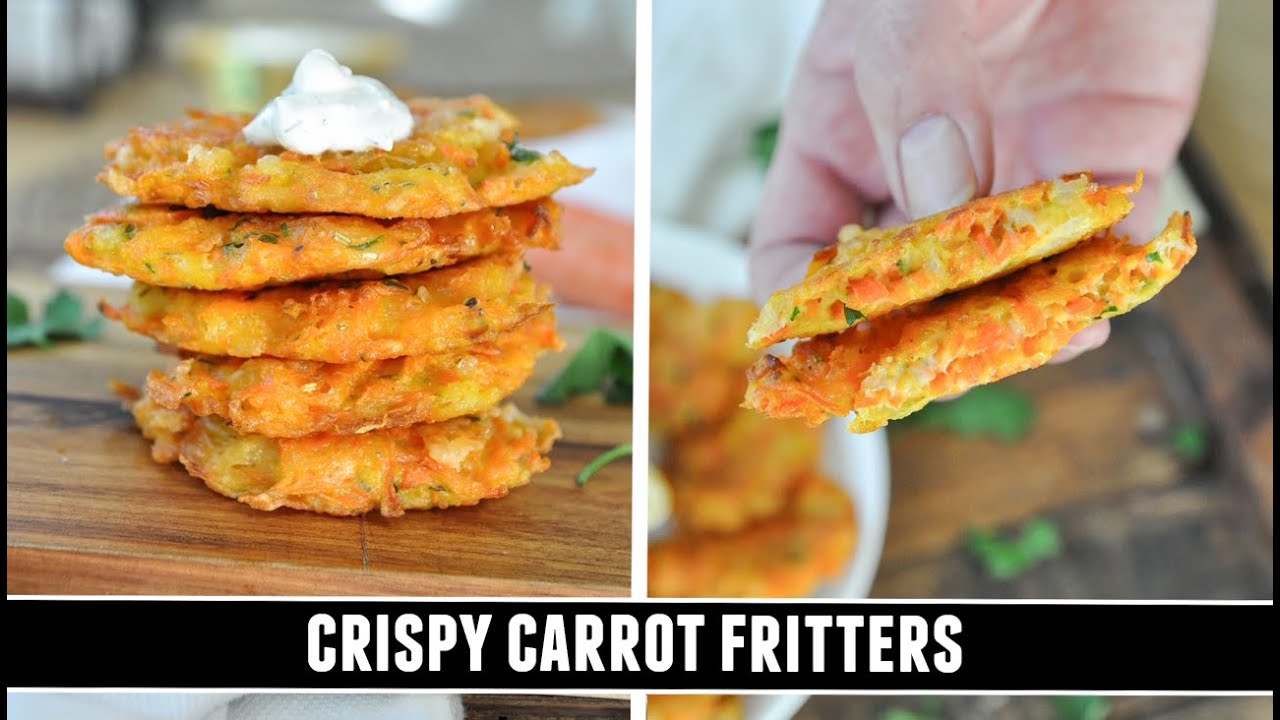 CRISPY Carrot Fritters | Packed with GOODNESS & Easy to Make
