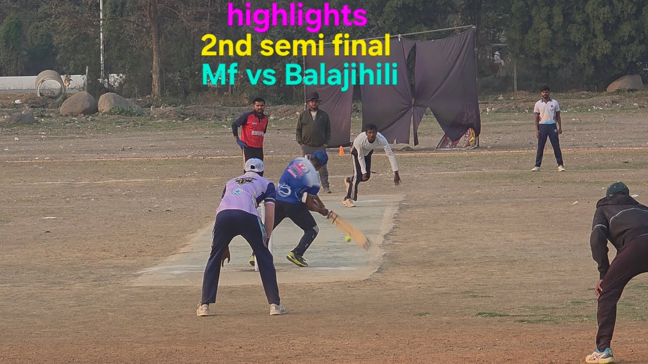 19 February 2026 🇮🇳 cricket 2nd  SEMIFINAL match  Mf vs Balajihili #rmcc #jabalpur #highlights 