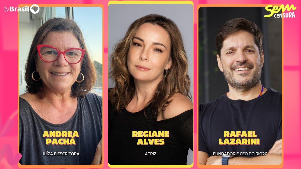 🔴 SEM CENSURA RECEBE REGIANE ALVES, ANDREA PACHÁ E RAFAEL LAZARINI