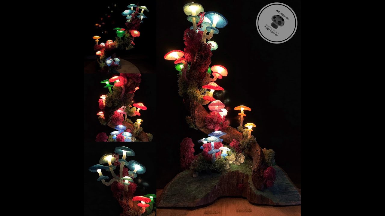How to make, Mushroom lamp