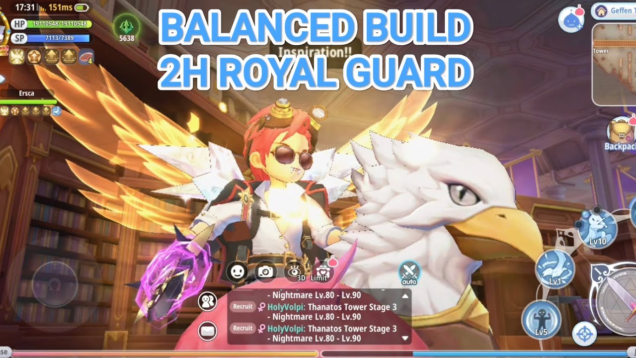 F2P 2H ROYAL GUARD | ROX GLOBAL | KVM | BALANCED BUILD | JOB 3 ROX