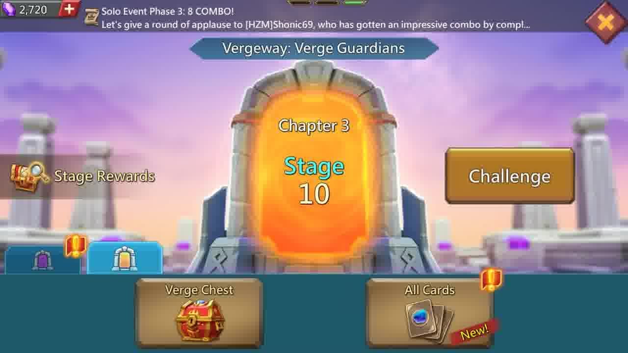 Lords Mobile Vergeway Chapter 3 stage 10