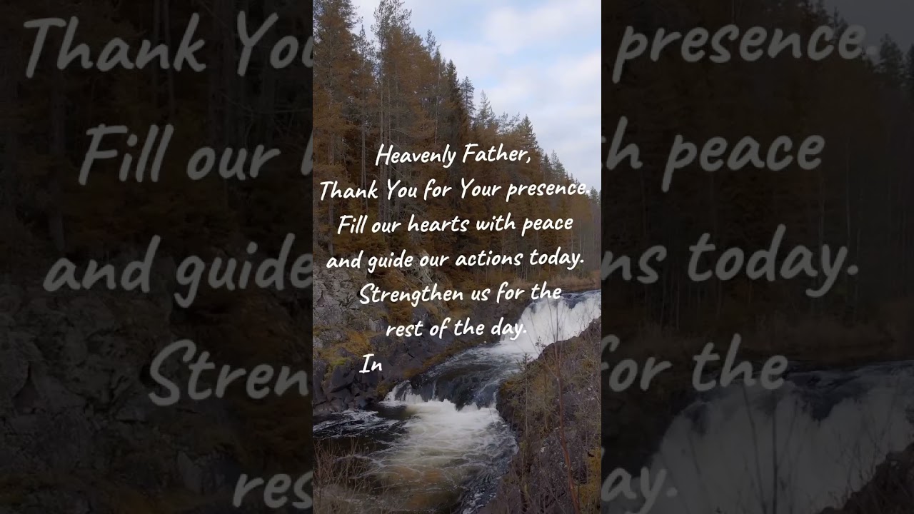 #PrayerForStrength #GodsPresence #PeaceInOurHeart