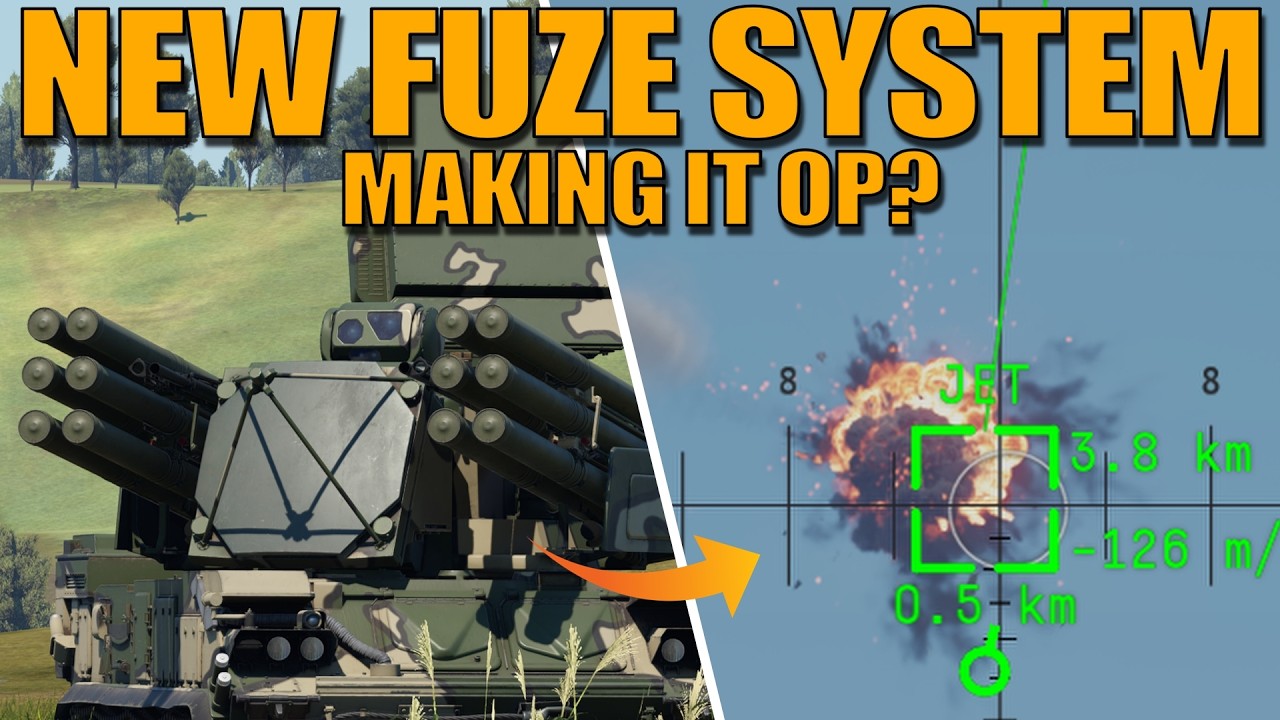 The NEW FUZE MECHANIC MAKING the PANTSIR SM-SV OP? - War Thunder