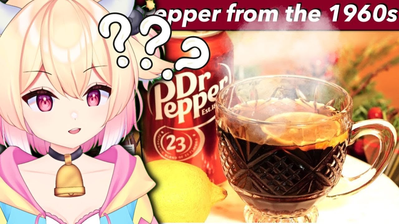 Dr. Pepper used to be served HOT?! Tasting History with Max Miller react