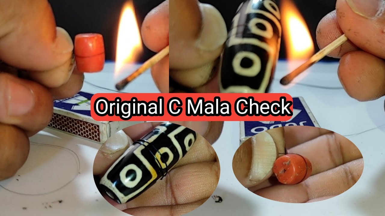 Original C Mala Check With Hair