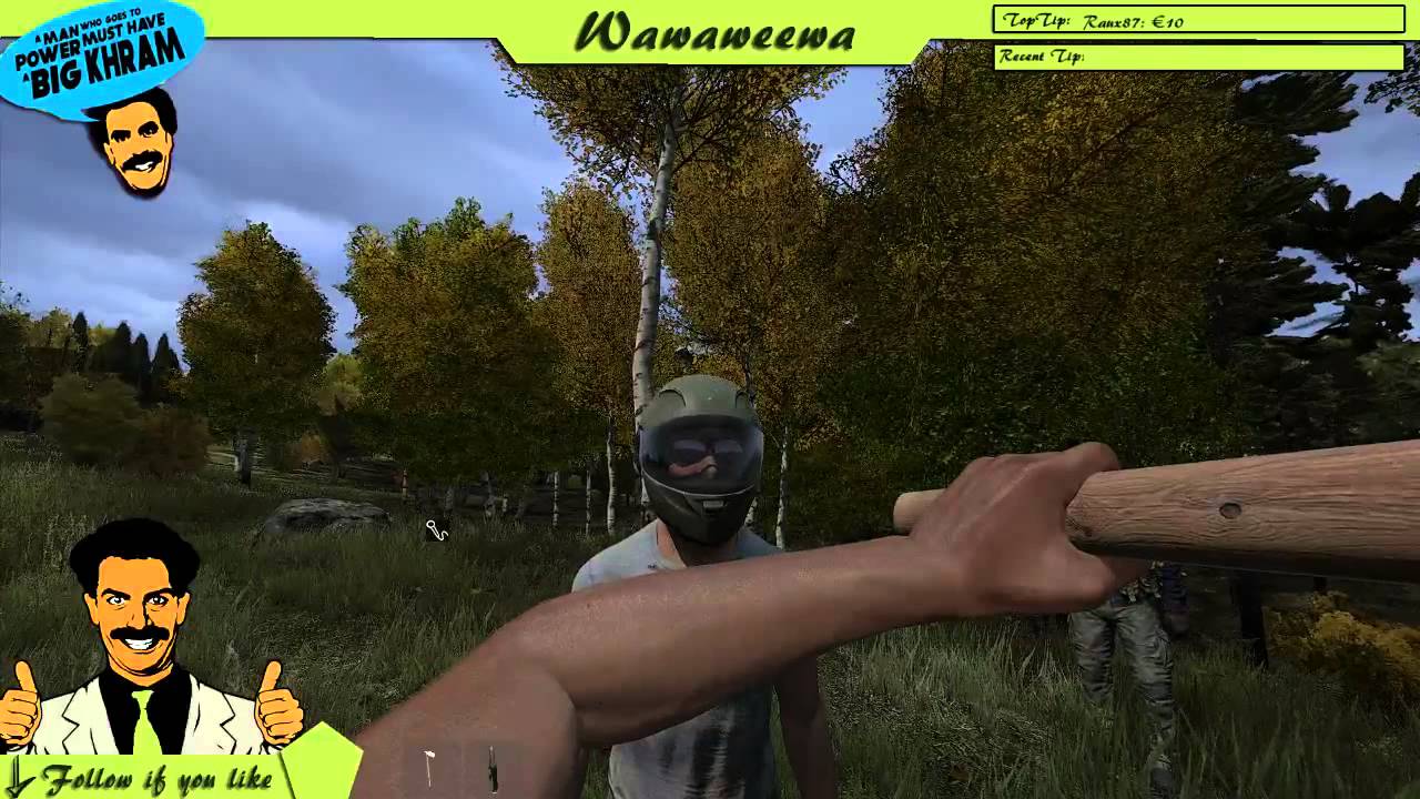 Mythbusters Dayz Motor Helmet protect to Pickaxe hit in face.