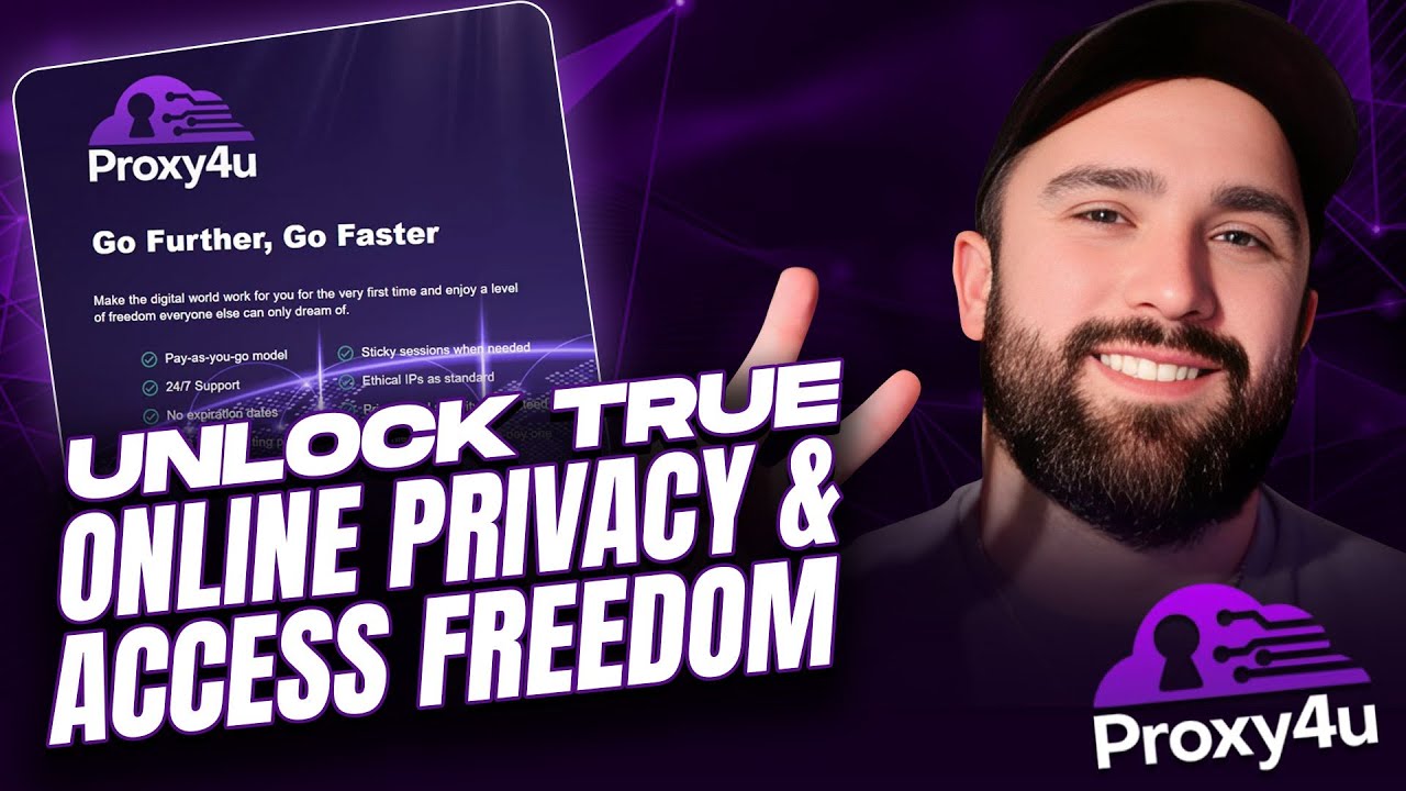 Residential Proxy от Proxy4u: откройте для себя настоящую конфиденциальность и свободу доступа в ...