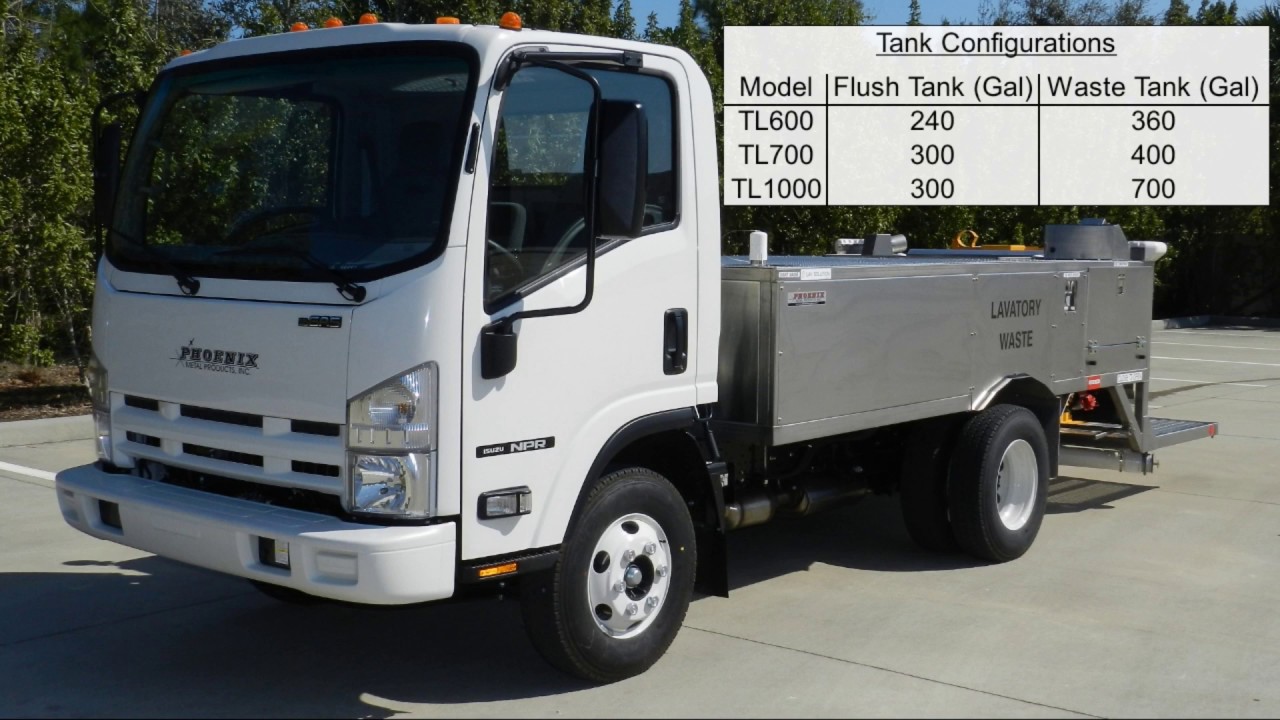 Lavatory Service Truck - Operating Instructions