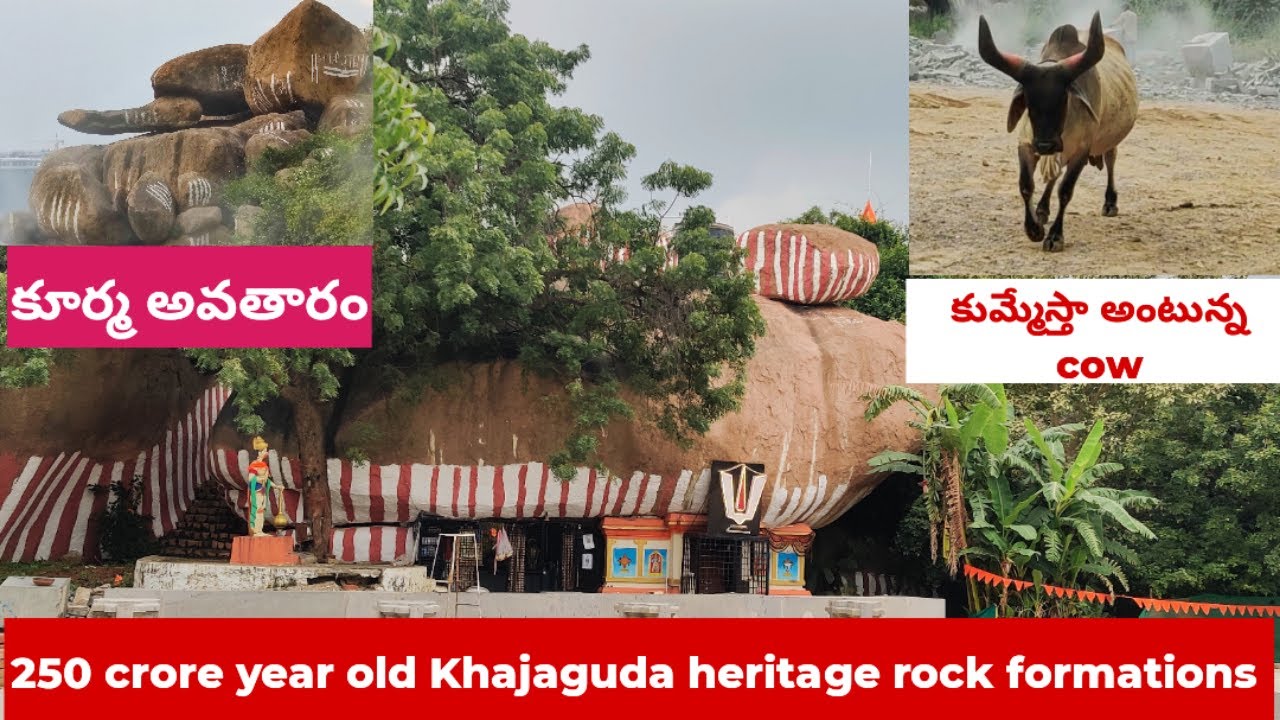 Hyderabad's Turtle Rock -  Sri Anantha Padmanabha Swamy temple #khajaguda