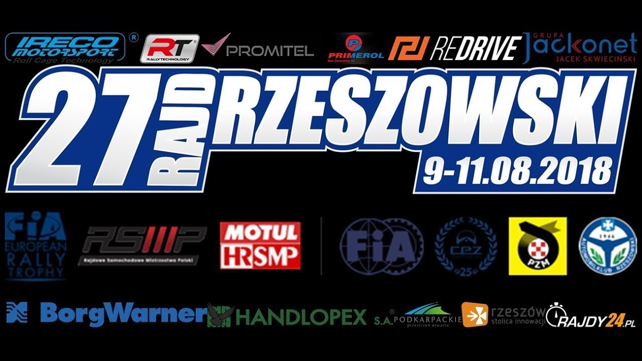 27 Rajd Rzeszowski 11.08.2018 Sobota godzina 11.00 Os8  Zagorzyce Live