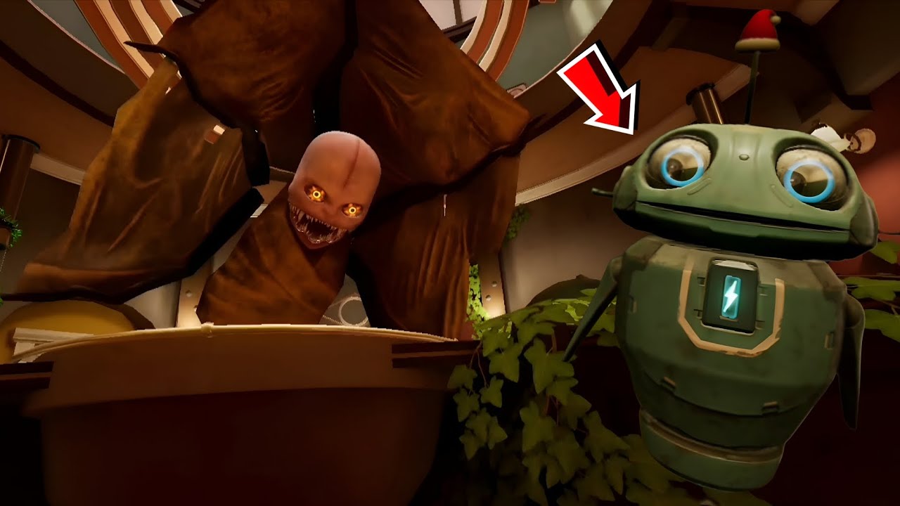 I Found a Robot friend Newt | BABY IN YELLOW ACT 3