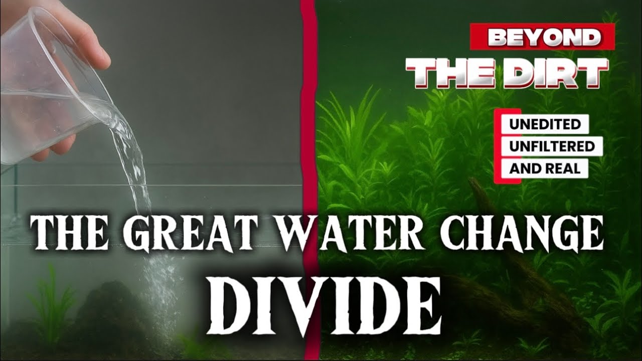 Beyond The Dirt: The Great Water Change Divide