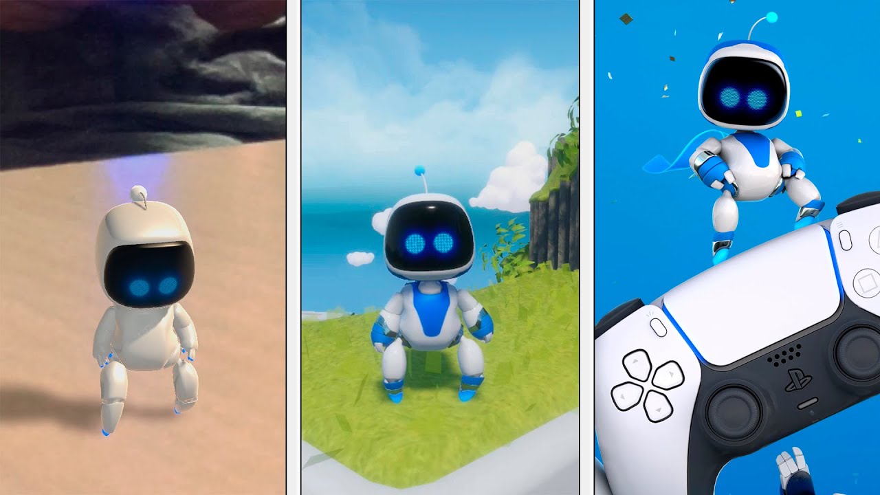 Astro's Playroom | Astrobot graphics Evolution | 2013 - 2020
