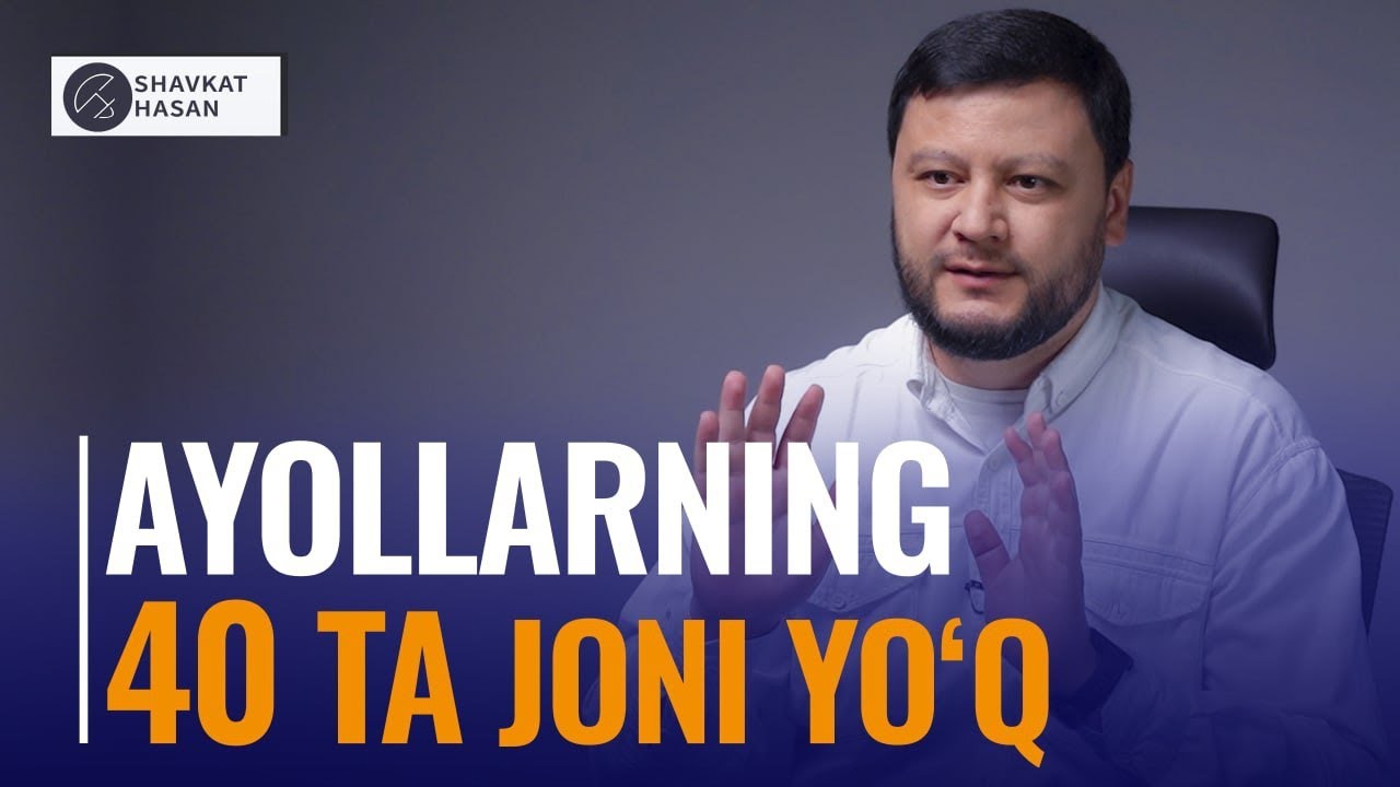 Ayollarning 40 ta joni yo'q
