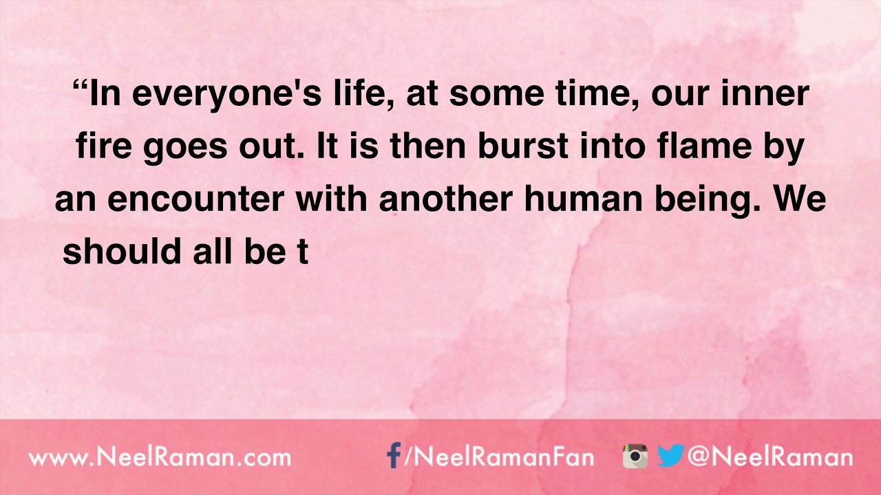 Inspirational & Motivational Quote by Albert Schweitzer 005 | Neel Raman