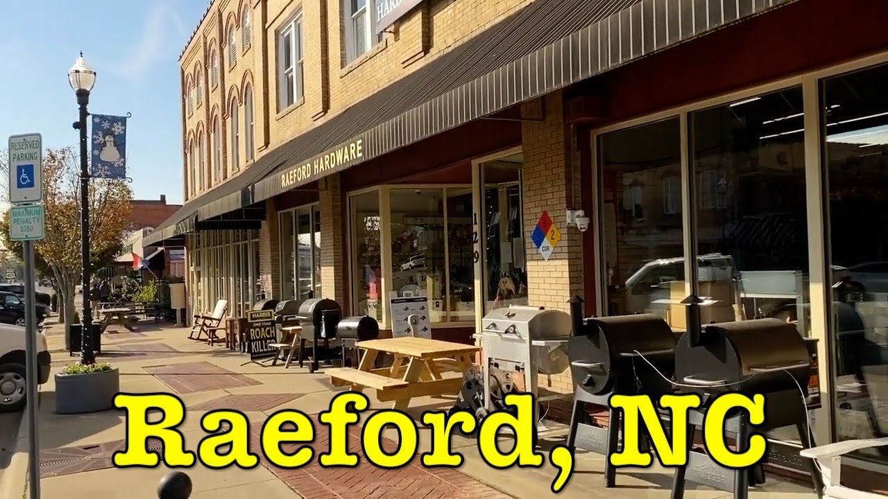 Raeford | Town Center Walk Through |  Visit, shop, eat, move to, or start a business