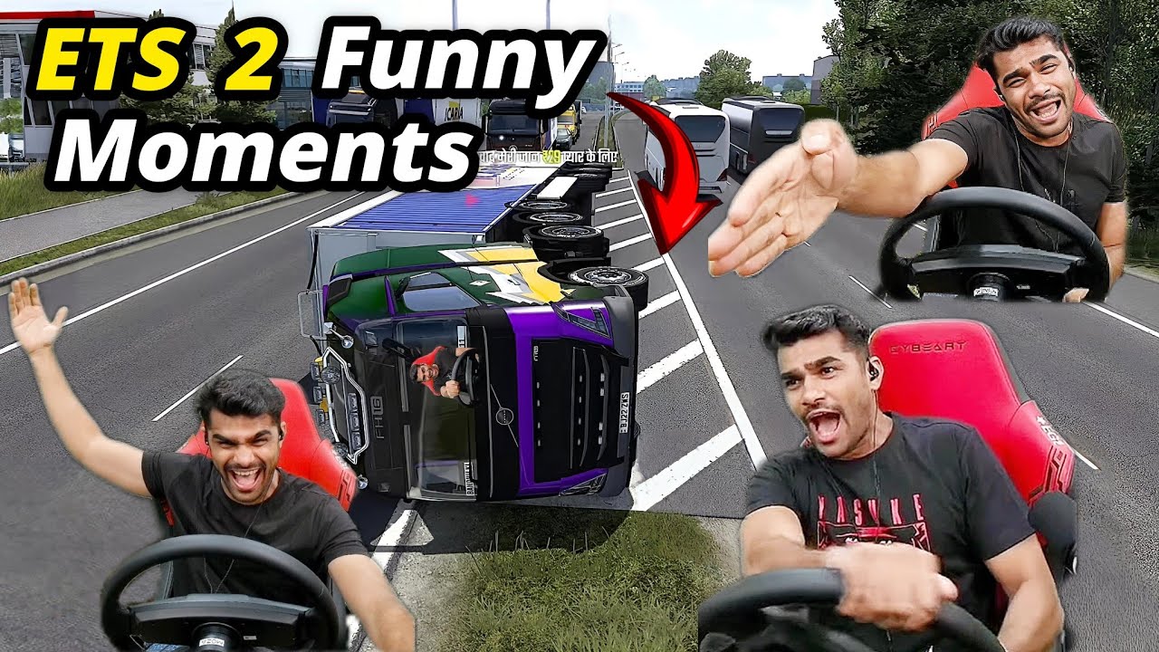 ETS 2 Funny Moments 😂 | Shreeman Legend #ets2 #bandhilki #shreeman