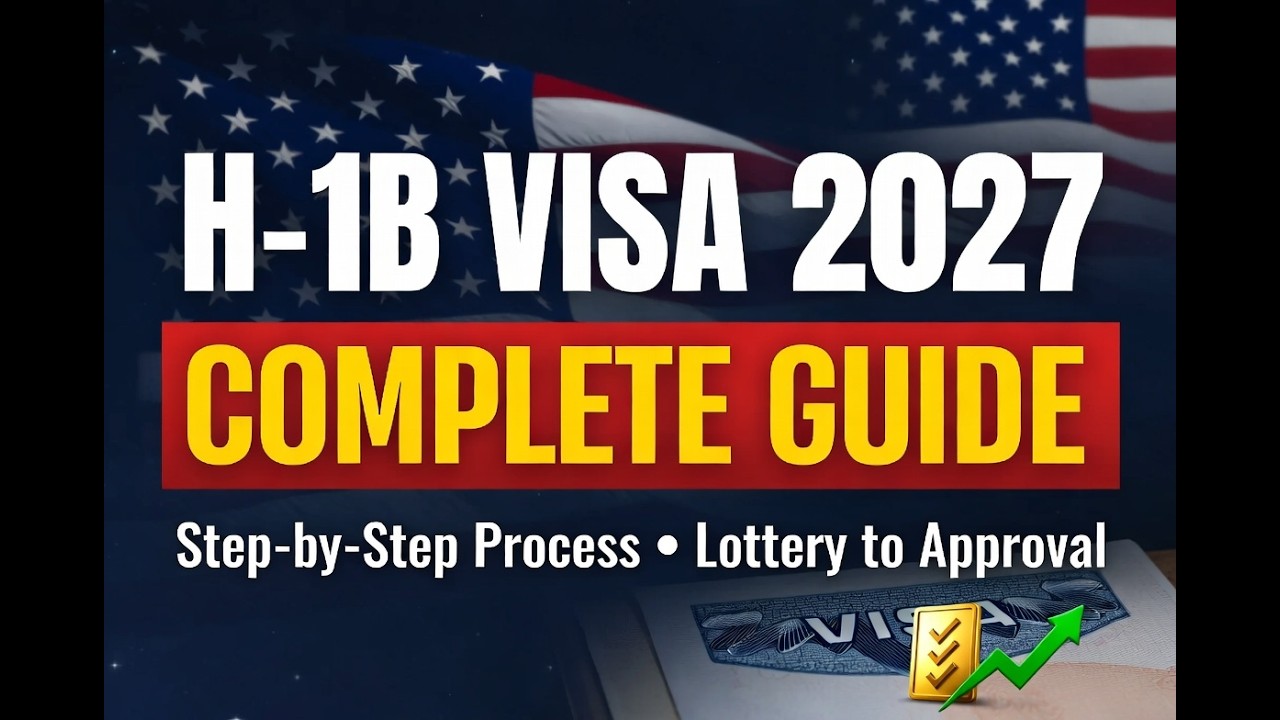 Виза H-1B 2027: Полное руководство: пошаговый процесс после выигрыша в лотерею (что делать дальше)