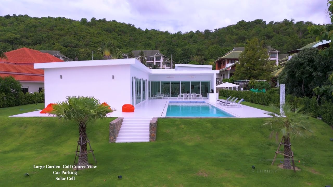 Luxury Villa at Palm Hills Golf Club (PH4A) for Rent Hua Hin, Thailand!