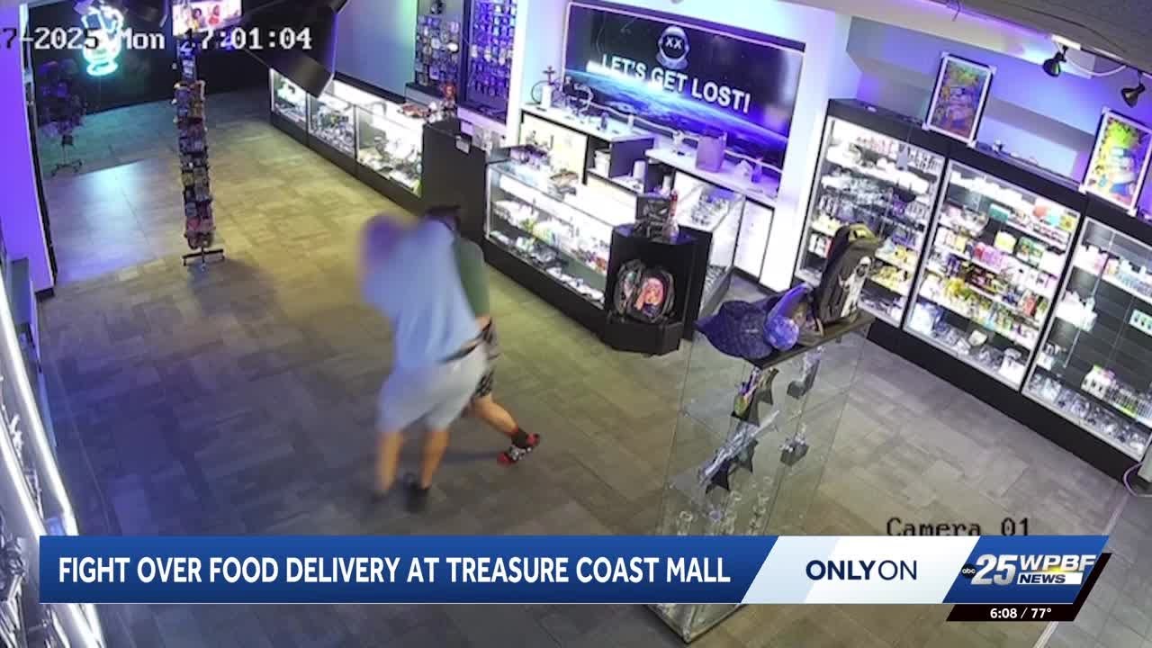 BRAWL AT THE MALL: Food delivery order lands man behind bars