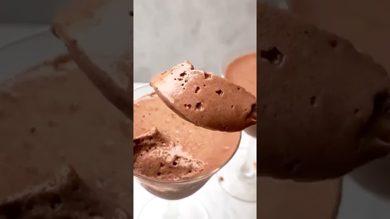 💕🍫MOUSSE DE CHOCOLATE FIT Sin Az&uacute;car, Proteica y Baja eb Carbohidratos y Grasas💕🍫🥰🤤